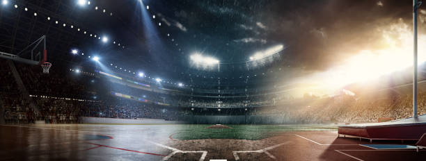 istock When sports meet each other 516756018
