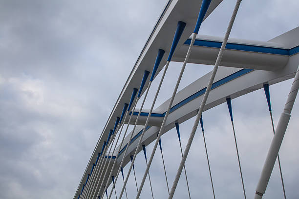 istock Details of a modern bridge construction 516756726