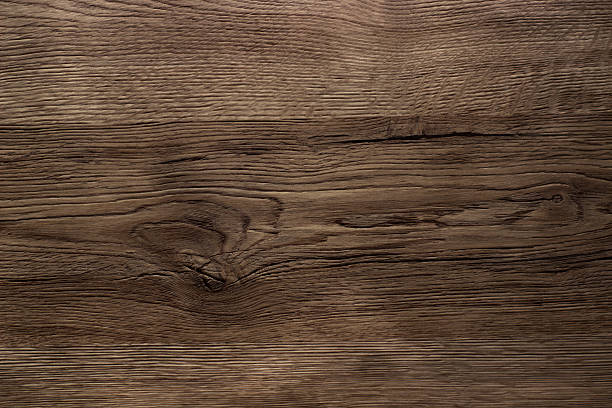 istock Brown wood background texture closeup 516758494