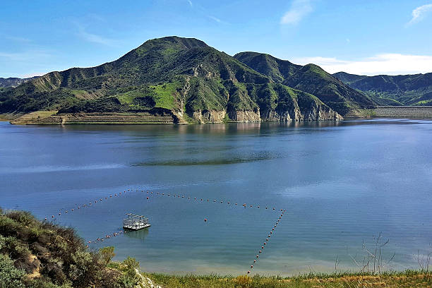 A quiet day at Lake Piru, California