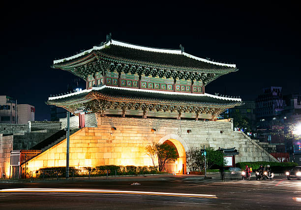 istock dongdaemun gate landmark in seoul south korea 516761342