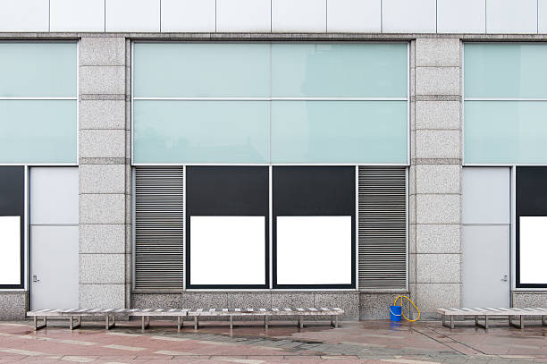 istock Large blank billboard on a street wall 516762116