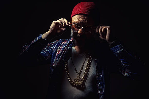 istock Middle Aged Man With Golden Jewelry 516764106