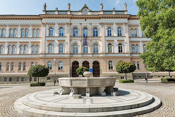 istock Maribor secondary school building in Slovenia 516764574