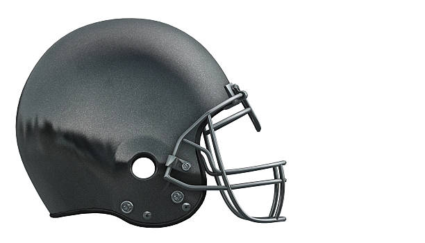 futbol amerykański odizolowane na biały kask - football sports helmet american football football helmet zdjęcia i obrazy z banku zdjęć