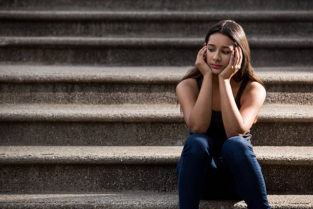 istock Serious teenage girl 516767618