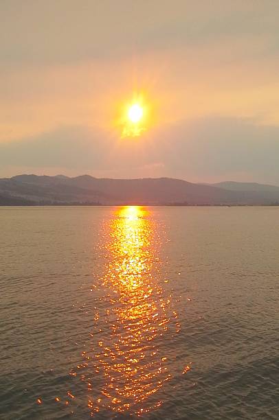 istock Sunset on Flathead Lake, Montana, Western US 516769866