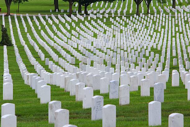 arlington - arlington national cemetery arlington virginia cemetery national landmark imagens e fotografias de stock