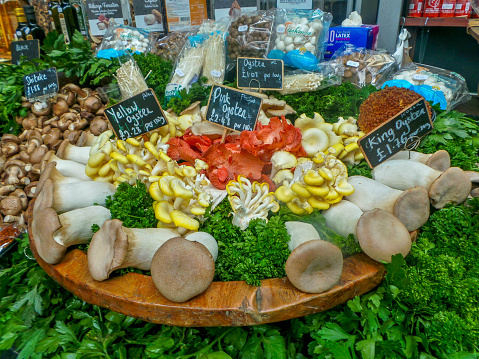 Mushrooms heaven in borough market - London