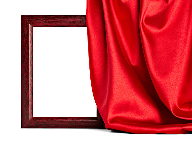 istock wooden frame and silk cover 516788334