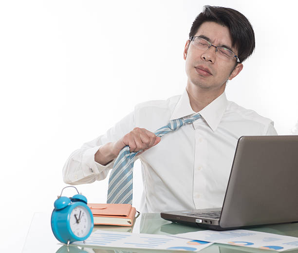 istock Young men working overtime in the office 516788684