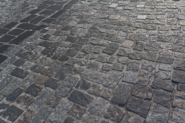 istock Urban stone paving stones. Backgrounds and textures 516789278