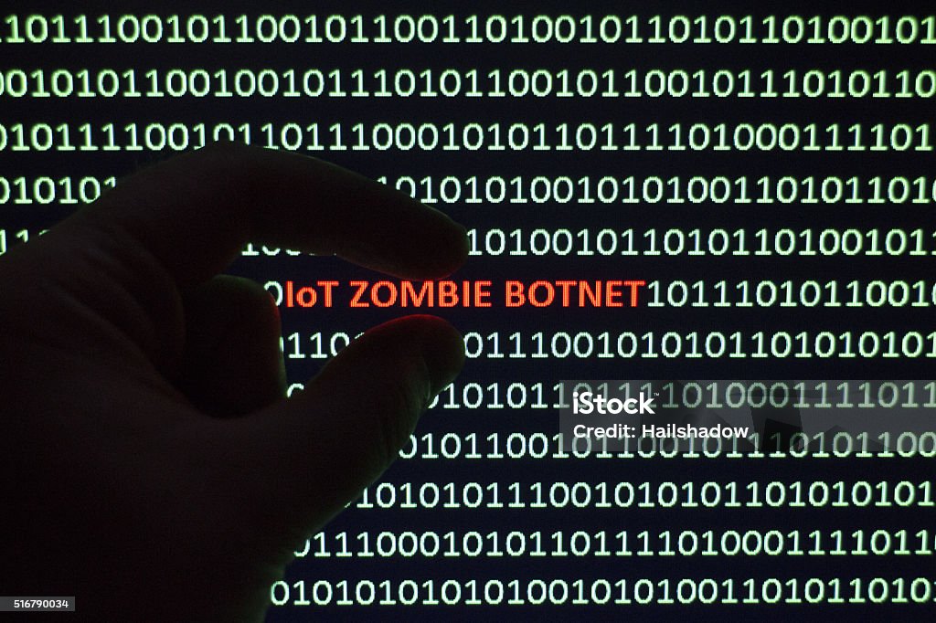 Botnet Computer Zombie Iot Zombie Botnet Stock Photo - Download Image Now - Data, Binary Code ...