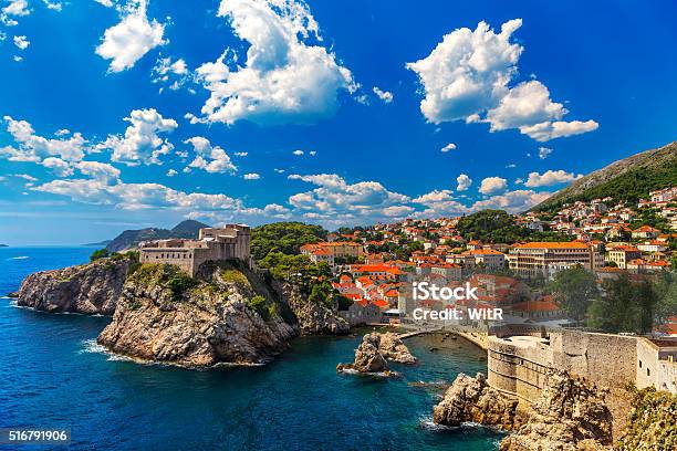 Foto de Cidade De Dubrovnik e mais fotos de stock de Dubrovnik - Dubrovnik, Croácia, Mar Adriático