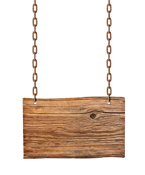 istock wooden sign background message rope chain hanging 516793512