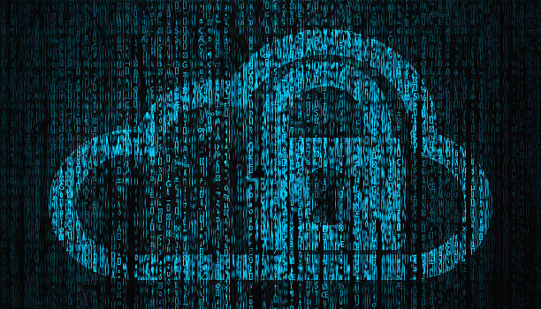 internet concetto di sicurezza con serratura e nuvola simbolo - cloud cloud computing computer cloudscape foto e immagini stock