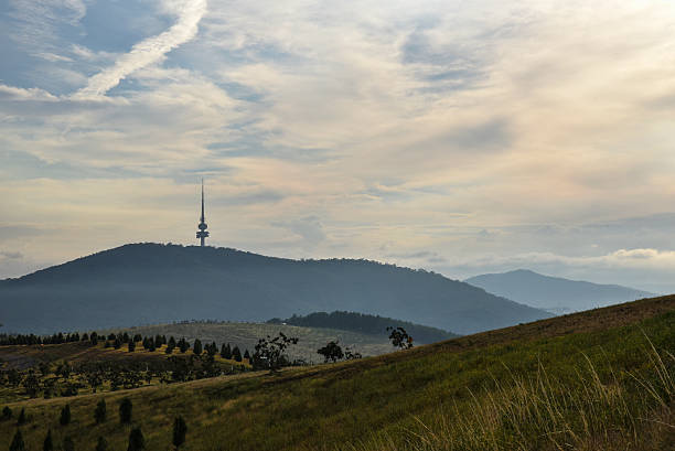 Canberra, Australia, 13 March 2016. Canberra, Hot Air Balloon, Australia, Lake, Sunrise, Dawn, city