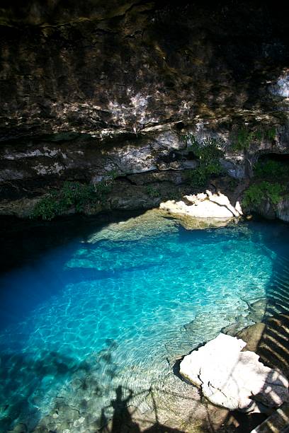 istock Yaxbacaltun cenote in Yucatan peninsula 516797128