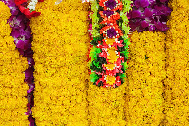 istock flowers at Erawan Shrine in Bangkok, Thailand 516798090