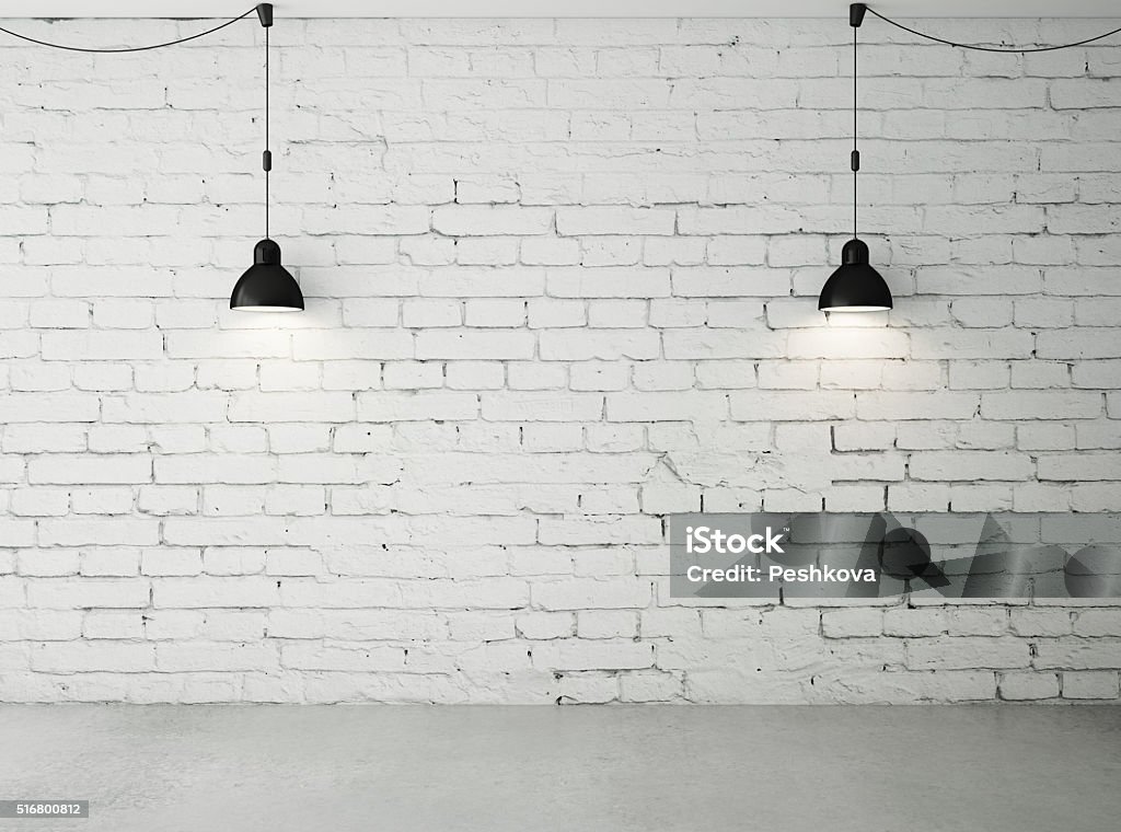 Chambre avec deux lampes - Photo de Abstrait libre de droits