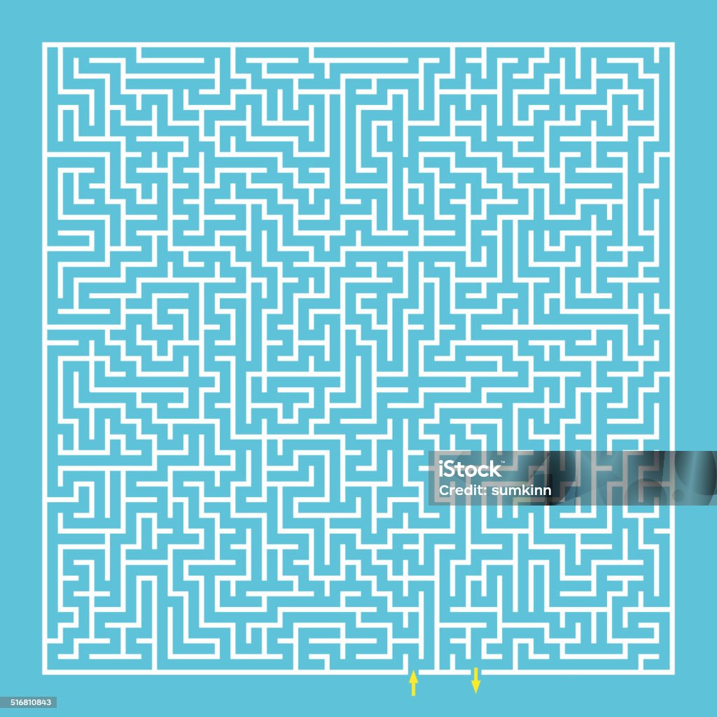 Maze, labyrinth. Maze, labyrinth. Tangled mystery. challenge the thinking puzzle. vector Abstract stock vector
