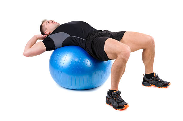istock Abdominal Fitball Exercises 516812760