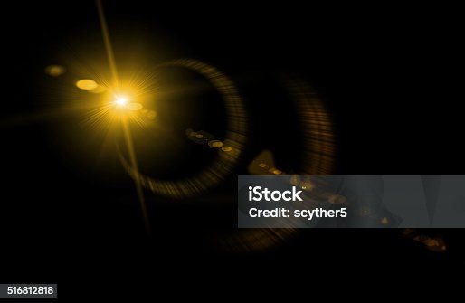 istock Camera lens with lense reflections. 516812818