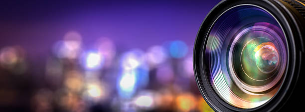 kamera objektiv - camera lens photography digitally generated image stock-fotos und bilder