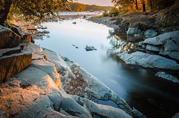 Good Morning Sun Light Scene of the beginning of the day in Summer. Warm sun light keep us awake and free. mclean county stock pictures, royalty-free photos & images