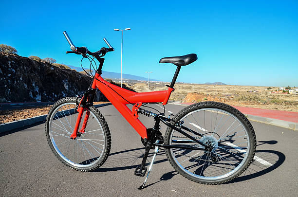 istock Full Suspension Mountain Bike 516815244