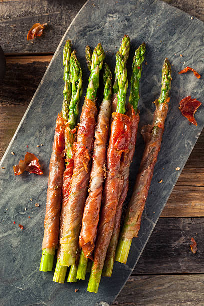 istock Homemade Prosciutto Wrapped Asparagus 516817338