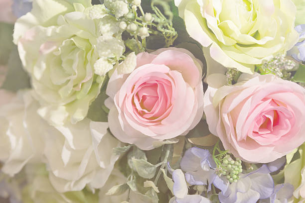 istock bouquet of artificial rose flower for decoration 516817896