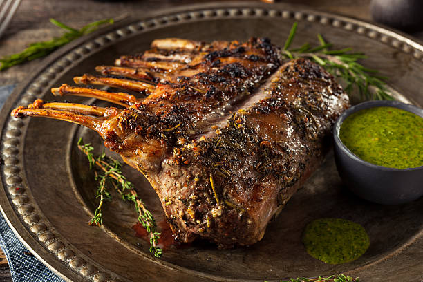 istock Homemade Herb Roast Lamb 516819192