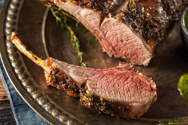 istock Homemade Herb Roast Lamb 516819246
