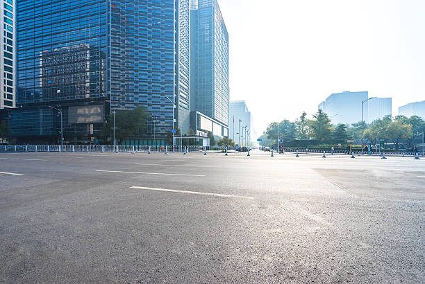 istock city road through modern buildings in beijing 516820118