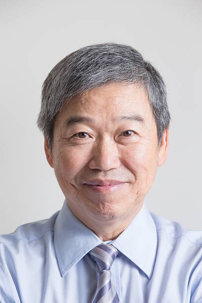 istock Senior asian businessman smile 516820262