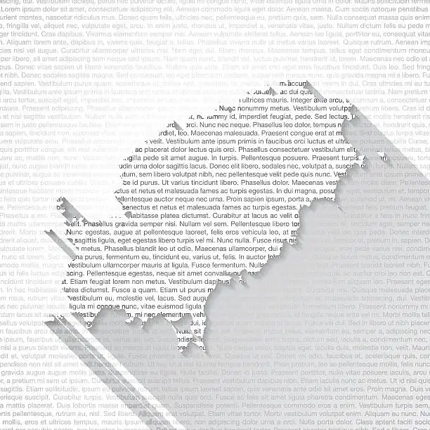 Vector illustration of Ibiza Map on Text Background - Long Shadow