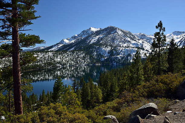 istock Fallen Leaf Lake Winter - Lake Tahoe 516823594