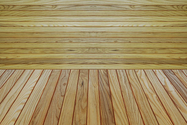 istock wall made of wooden planks 516824174