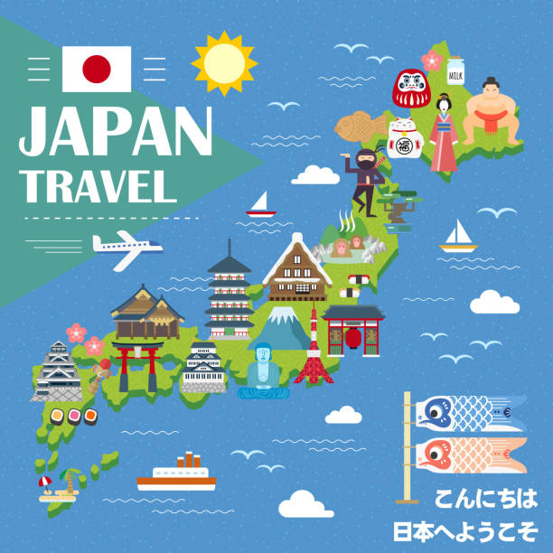 490+ Japan Travel Tips Stock Illustrations, Royalty-Free Vector ...