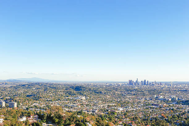 istock Downtown Los Angeles from Griffith Park 516848618