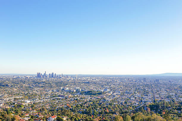 istock Downtown Los Angeles from Griffith Park 516848640