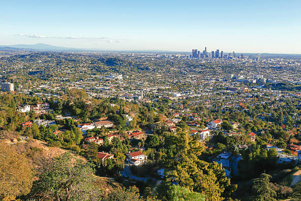 istock Downtown Los Angeles from Griffith Park 516848670