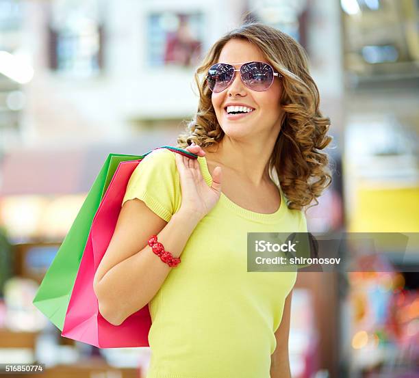 Carefree Buyer Stock Photo - Download Image Now - Adult, Adults Only, Beautiful People