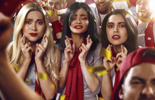 istock Sport fans : Anxious female friends 516854934