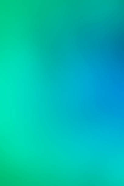 istock Blue and green Abstract winter background soft blur 516856376