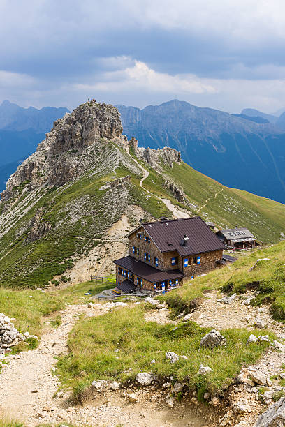 istock Refuge Rotwand in the Dolomites 516856882