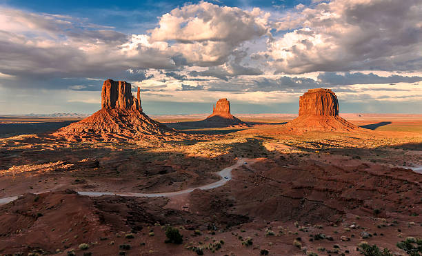istock Three rocks in Monument Valley, Arizona, Utah, USA 516871763