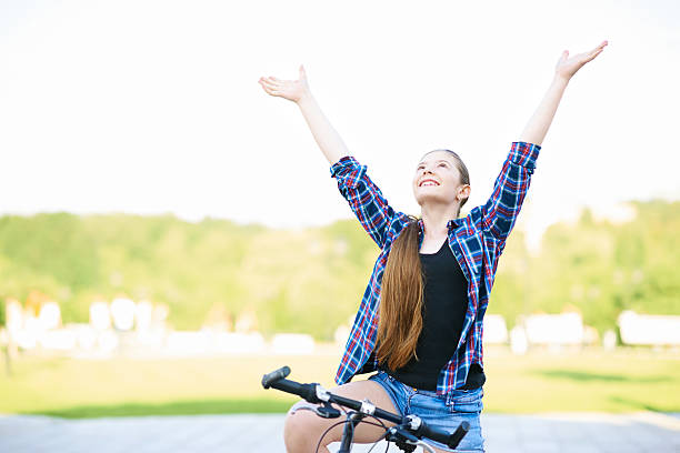 istock What a lovely day for cycling! 516875387