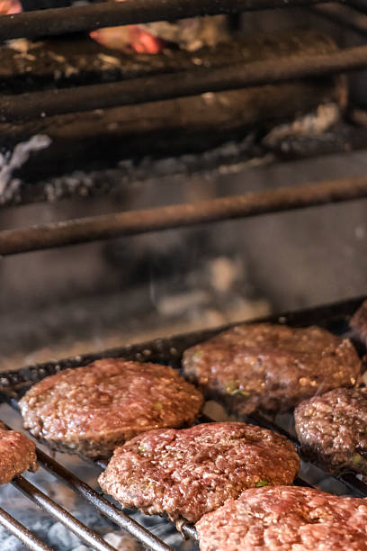 istock Homemade burgers grilled 516893216